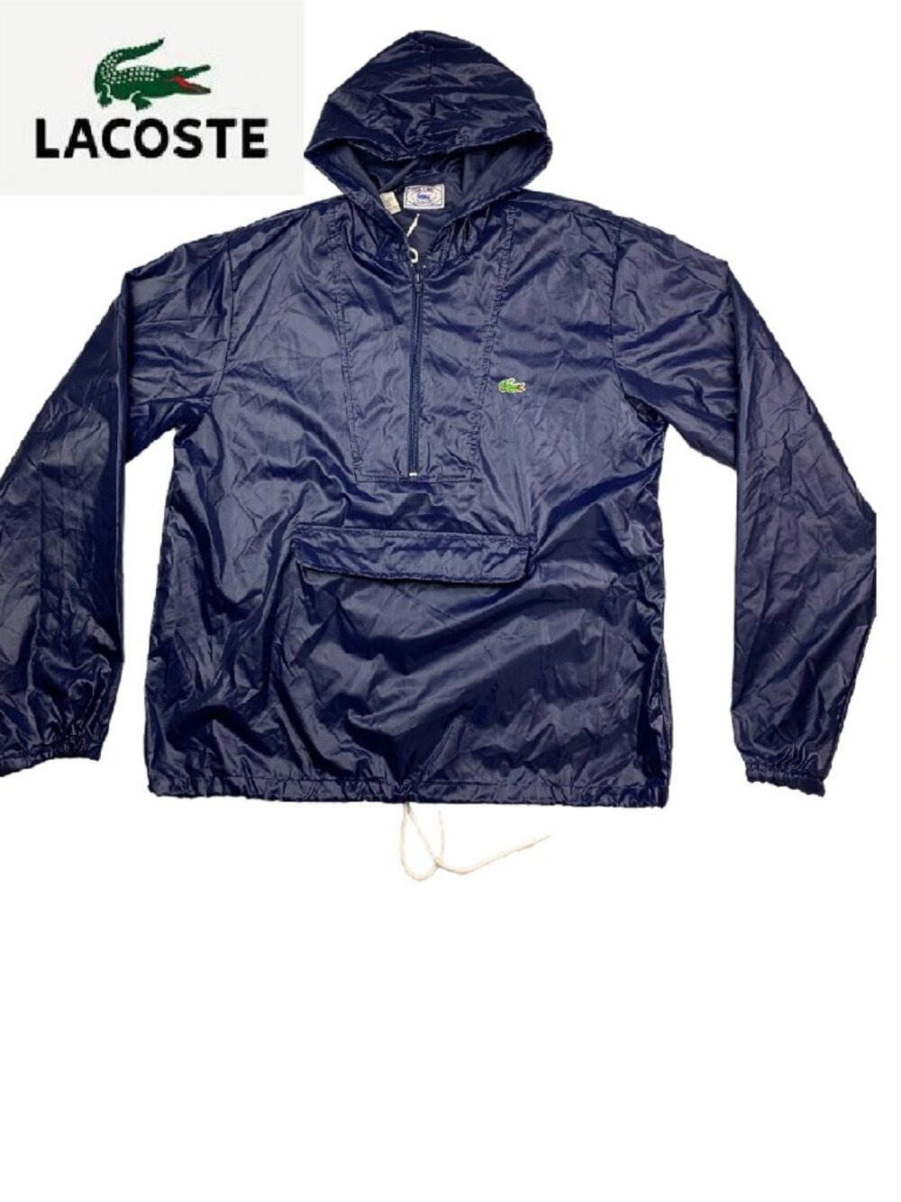 New Lacoste Anorak Rain Windbreaker Hooded Jacket